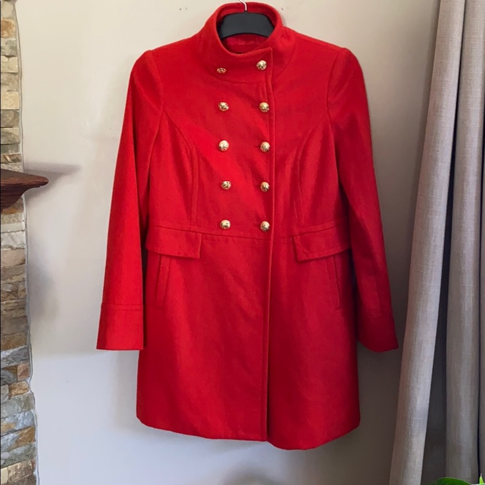 The Limited long pea coat size M